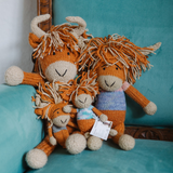 Key Ring: Highland Coo