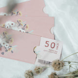 Slowood Paper Wedding Voucher $50