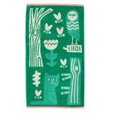 The Birds and Bees Bath towel
