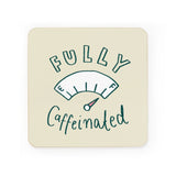 充满咖啡因的杯垫
