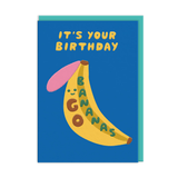 Go Bananas 生日贺卡