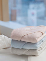 Bamboo Organic Cotton Hooded Towel - Safari Sand