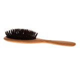 Hair Brush Big Oval - Oiltreated Beech wood, Wild boar bristle