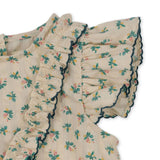 Kim Frill Romper Gots - Fleur Color