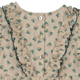 Kim Frill Romper Gots - Fleur Color