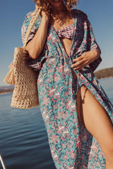 Women kimono can also be worn as a casual dress and is easy to match with our swimwear. Louise Misha. Shop the best lounge wear and summer fashion for women.