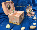 Large Jewelry Box with Music Mermaid - Vanity Case - Bimbo Concept