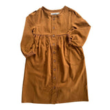 Long-Sleeved Jo Dress- Acorn