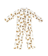 Long Sleeves Pyjama - Yellow Jaguar