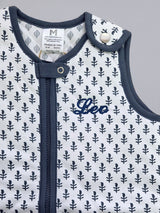 TOG 2.2 (Quilted) - Fort Blue Wearable Baby Sleep Sack