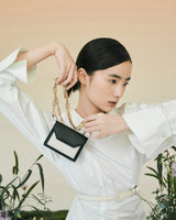 Micro Cedar Bag - BLACK & OAT