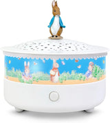 Night Light - Star Projector Peter Rabbit© 14 cm - Musical - Crying Detection - USB Rechargeable - Bimbo Concept