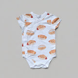 Organic Cotton Baby Onesie - Bakery Buns Boy - The Wee Bean