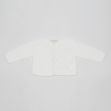 Openwork White Jacket