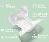 Parasol Clear+Dry® Natural Diapers 2X