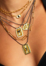 Necklace Co-238g Gold