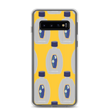 White Flower Samsung Case