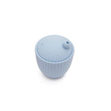 Seashell Cup with Lid - Blue