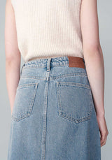 Denim Skirt Nohame Bleu