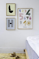 Spaghetti Numbers - 50cm x 70cm