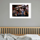 VIEW THROUGH JEN'S LENS PRINT: Incense Coils, Man Mo Temple