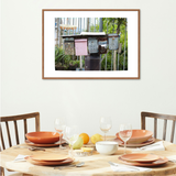 VIEW THROUGH JEN'S LENS PRINT: Hong Kong Mailboxes