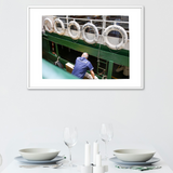 VIEW THROUGH JEN'S LENS PRINT: Hong Kong Ferry
