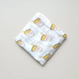 Organic Bamboo Blend Swaddle - Bakery Buns