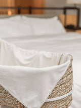 Bamboo Organic Cotton Swaddle Blanket - Safari Sand