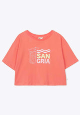 Tshirt Sangria Femme Rouge-30
