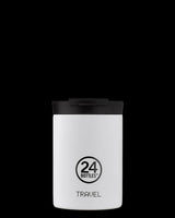 24 Bottles Travel Tumbler Stone Ice White 350ml