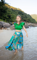 Secret Sway Flared Maxi Skirt