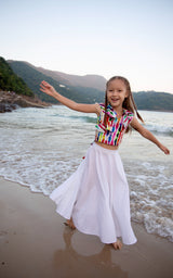 Secret Sway Flared Maxi Skirt