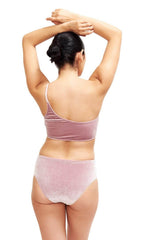 Serena Hipster Bikini Bottom Blush Velvet