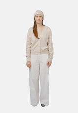 维尔纽斯白色毛线帽