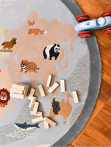 World Map Rug|Children's Rug