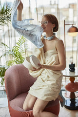 FUGU FISH silk scarf