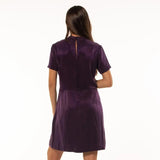 Grace Mini Dress - Plum