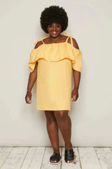 Alvar 連衣裙(橙色)