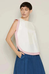 Ari Top (White & Pink)