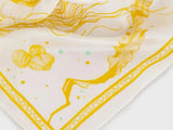 LOBSTER silk scarf