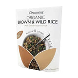 Clearspring Organic Brown & Wild Rice w/Tamari Soya Sauce 250g