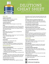 Dr. Bronner's - Organic Rose Liquid Soap 8 oz