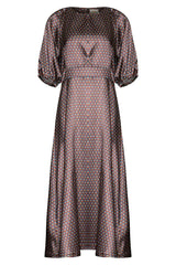 Flosi Dress (Brown)