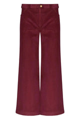 Funi 长裤(酒红色)