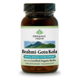 Organic India Organic Brahmi Gotu Kola Capsules 90ct (Case Pack of 12)