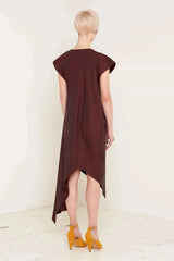 Heather Dress (Burgundy)