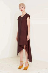 Heather Dress (Burgundy)