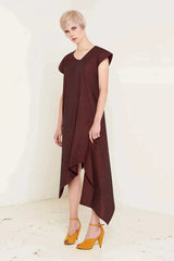 Heather Dress (Burgundy)