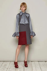 Heidi Blouse (Pink & Blue)